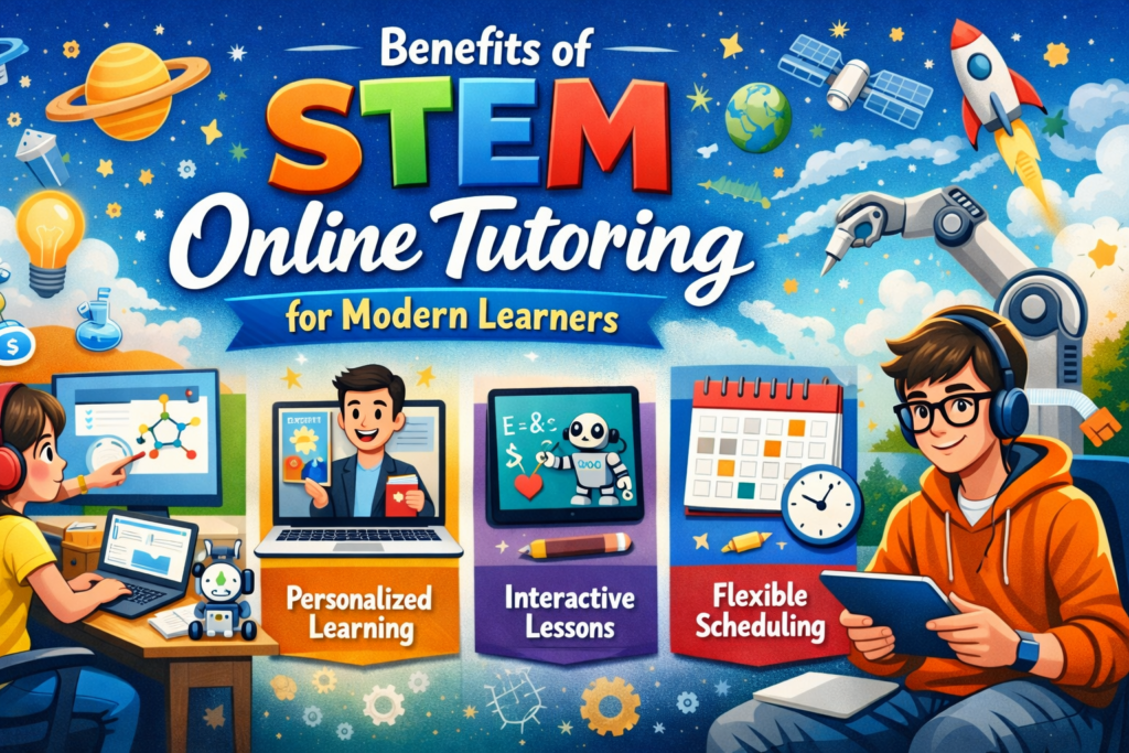 Benefits of STEM Online Tutoring for Modern Learners