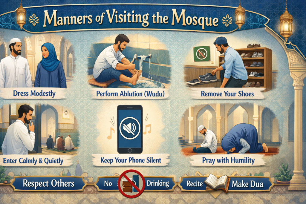 Manners of Visiting the Mosque